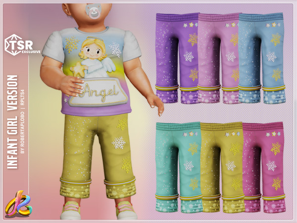Sims 4 — Girl Bottom 296 -Infant by RobertaPLobo — Bottom 296 - Infant Girl version - TS4
