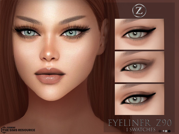 Sims 4 — EYELINER Z90 by ZENX — Base Game