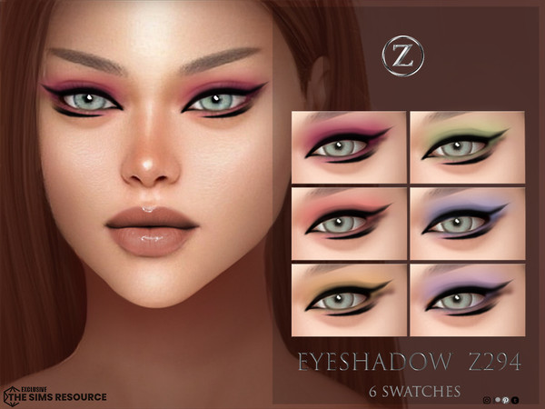 Sims 4 — EYESHADOW Z294 by ZENX — Base Game