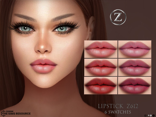Sims 4 — LIPSTICK Z612 by ZENX — Base Game