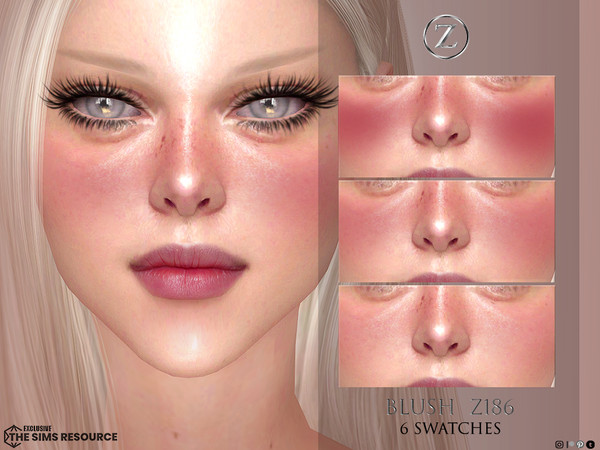 Sims 4 — BLUSH Z186 by ZENX — Base Game