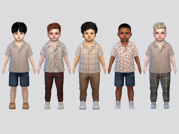 Sims 4 — The 2025 Shirt Toddler by McLayneSims — TSR EXCLUSIVE
