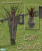 Sims 2 — Tall Gladiolus - RC 4 Pale Pink by Simaddict99 — mesh from this set required, see get mesh link below.
