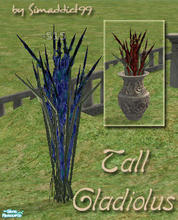 Sims 2 — Tall Gladiolus - RC 1 Royal by Simaddict99 — mesh from this set required, see get mesh link below.