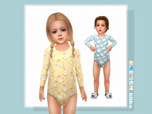 Sims 4 — Toddler Onesie 31 by lillka — You will find it in the bottom category