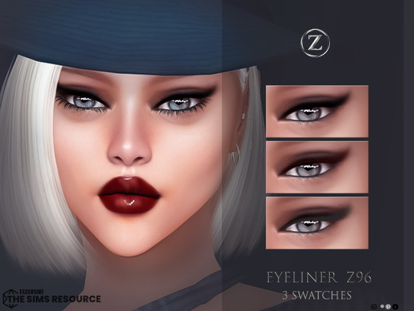 Sims 4 — EYELINER Z96 by ZENX — Base Game