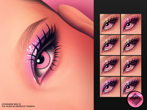 Sims 4 — MM Eyeshadow N328 V2 by cosimetic — - Female