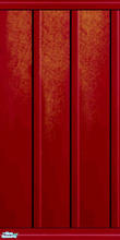 Sims 2 — Red Aluminum Siding2 by DOT — Red Aluminum Siding2 Red Aluminum Stained and Rusted