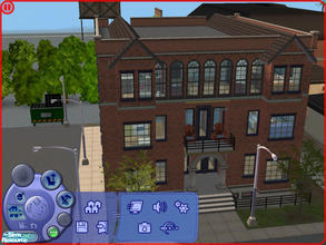 Sims 2 — Community Towers by aol_chunkytrol — An apartment building. I am using mine for a little old lady, soon to have