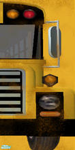 Sims 2 — Yellow Bus Living Panel12 by DOT — Yellow Bus Living Panel12 Yellow Bus Living. Roof Meshes by FA Cyclonesue.