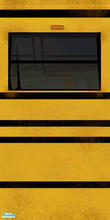 Sims 2 — Yellow Bus Living Panel4 Repeat by DOT — Yellow Bus Living Panel4 Repeat Yellow Bus Living. Roof Meshes by FA