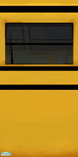 Sims 2 — Yellow Bus Living Panel Inside1 Repeat by DOT — Yellow Bus Living Panel Inside1 Repeat Yellow Bus Living. Roof