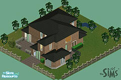 Sims 1 — Suburban Sims Homes: The Meadowlark by FearOfxTheDark1 — This beautiful, expanded home with many bedrooms and