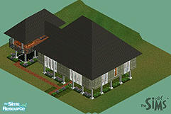 Sims 1 — New House by crystinasims — A new great house. Hope you like it.