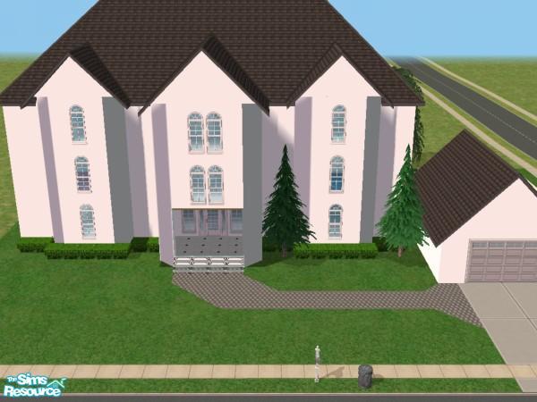 Sims 2 — 12 Bradford Rd by Azurite — 8 Bedrooms (Turn them into whatever you like), 2 Bathrooms, Open-plan livingroom,