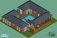 Sims 1 — All day big house by crystinasims — 