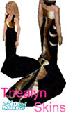Sims 1 — Color Stone by Thealyn — The Perfect Dress For Sophisticated Party! since it was inspired by a colored Stone I