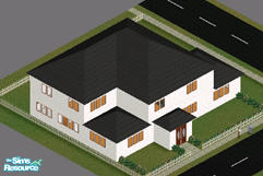 Sims 1 — Ada's House by gummypeaches — 2 custom walls included: One from Jendea's Simitecture and one from Sims Interior