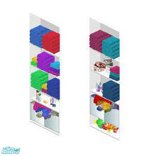 Sims 1 — Wall Unit Lights by STP Carly — Includes: Wall Unit Lights(2)