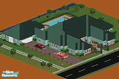 Sims 1 — Winston Heights: Sierra by stephanie_b. — Welcome to Sierra at Winston Heights! House Stats - 1 Story, 2