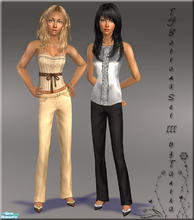 Sims 2 — TF Bottoms Set III by Tantra — Set of bottoms for teen girls.