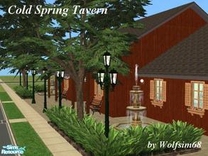 Sims 2 — Cold Spring Tavern by Wolfsim68 — If you\'re looking for a night out on the town, then the Tavern is the place