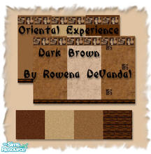 Sims 2 — Oriental Experience - Part 1 by Rowena DeVandal — A re-release of my Oriental Experience series from Sim Design