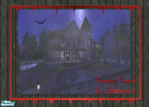 Sims 2 — Creepy Creek by hatshepsut — This long abandoned property is said to have a life of it\'s own. It\'s last
