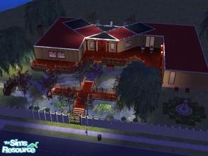 Sims 2 — Oriental Retreat by Saint_Sin — This amazing new Oriental home features everything you'd expect! With beautiful