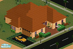 Sims 1 — Winston Heights: Talbot by stephanie_b. — Welcome to Talbot at Winston Heights. House Stats - 1 Story, 2 cozy