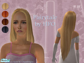 Sims 2 — Fairytale by Hellfrozeover — Give your sim the perfect, flowing fairytale hair she's always dreamed of. This