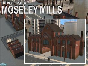 Sims 2 — Moseley Mills by Cyclonesue — Part of my Industrial Age series. A disused mill ready for conversion into a great