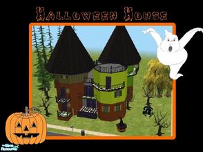 Sims 2 — Halloween House by SMB2121 — If you need a house to spice up your neighborhood this halloween, this is the one?