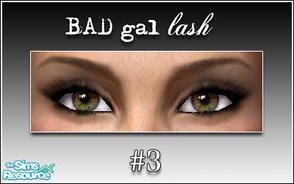 Sims 2 — BAD gal lash Mascara by elmazzz — -Comes in 3 different styles.