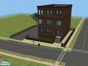 Sims 2 — GRME Brownstone Elite by giannarme — An uptown-like brownstone[apartment]. Studio on top floor and unfurnished 1