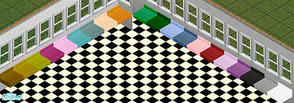Sims 1 — Colourful Wall Counters by rdtravis — Includes: Counters (20)