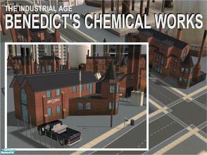Sims 2 — Benedict's Chemical Works by Cyclonesue — Part of the "Industrial Age" series: a Victorian disused
