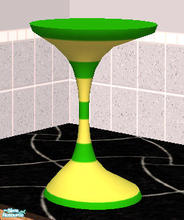 Sims 2 — Green and Yellow Counter by camelia111 — Part of my Modern Green and Yellow Shop Collection.