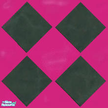Sims 2 — Dots Pink Tile Floor by DOT — Dots Pink Tile Floor recolor Stylin\' In Pink Sims 2 by DOT of The Sims Resource.