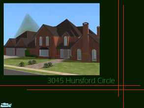 Sims 2 — 3045 Hunsford Circle by spladoum — A large, colonial-style home suited for an executive. 5 bedrooms (upstairs