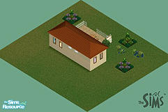 Sims 1 — Simplicity by shimifeles — Simplicity: The name says it all! It's the simplest of homes, but will give your Sim