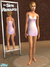 Sims 2 — Speckled Egg Purple by DOT — Speckled Egg Purple PJ Alpha by Dr. Pixel