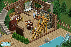Sims 1 — Little Log Cabin by rdtravis — Perfect for your starter house. $52,083. 1 Bed, 1 Bath. Not sure what expansion