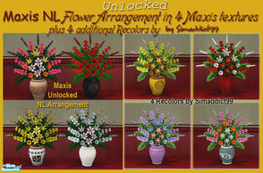 Sims 2 — Maxis Lost & Found NL Flowers by Simaddict99 — Ever visit NL's "Fresh Rush Groceries" &