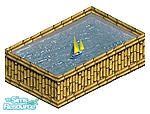 Sims 1 — Sailing in a Tiki Sea by MissMokie — Ship Ahoy on a Tiki Sea! Set sail and let all your worries float away. For