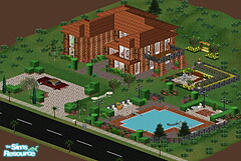 Sims 1 — Kilarni Place by stephanie_b. — Kilarni Place is a quaint, but spacious home perfect for any single Sim or a