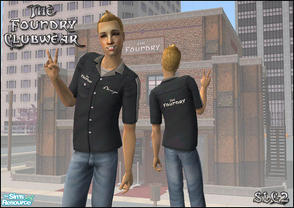 Sims 2 — Official Foundry Clubwear, Male Outfit by SimsLvrGrl — 