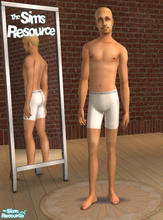 Sims 2 — Dreamy - Individual Item by DOT — White Shorts