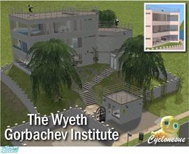 Sims 2 — The Wyeth Gorbachev Institute by Cyclonesue — Which Sims live in a place like this? Requires the 'Never-Ending'