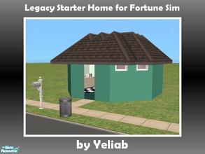 Sims 2 — Legacy Starter Home - Fortune Sim by Yeliab — A starter home for the Legacy Challenge, especially designed for a